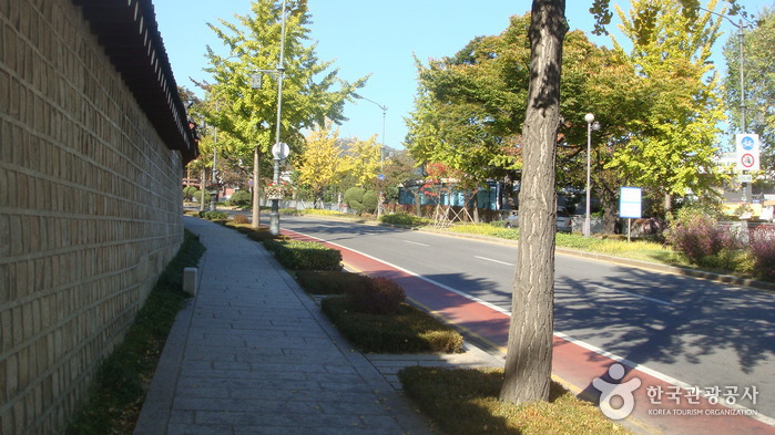 青瓦台前街청와대 앞길 青瓦台前街청와대 앞길