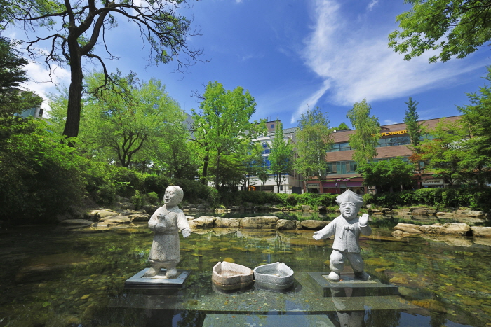 黄池莲塘황지연못