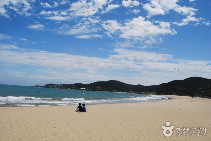 鎮下海水浴場(진하해수욕장)