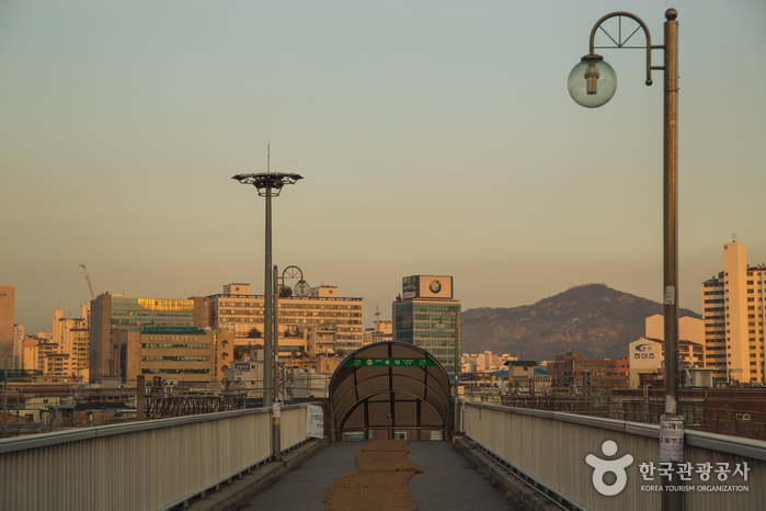 Yongdap Station Pedestrian Bridge (용답역 육교)