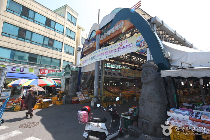Mercado Tradicional Dongmun en Jeju (동문재래시장)