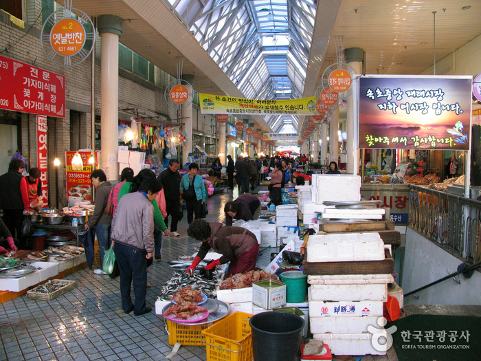 Mercado Central de Sokcho (속초 중앙시장)