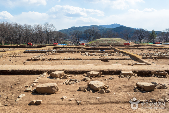 Solar del Palacio Wolseong de Gyeongju (경주 월성(반월성))