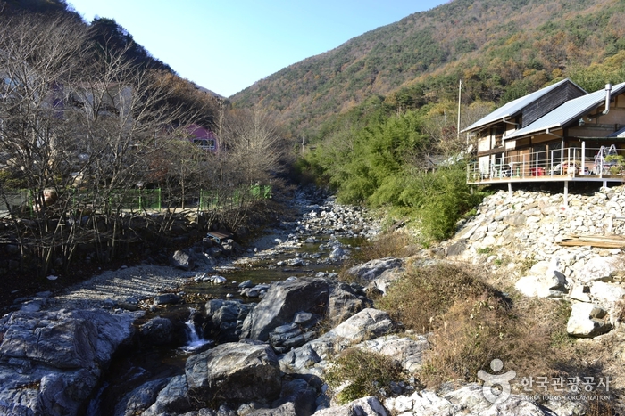 Valle Baegundong en Sancheong (백운동계곡(산청))