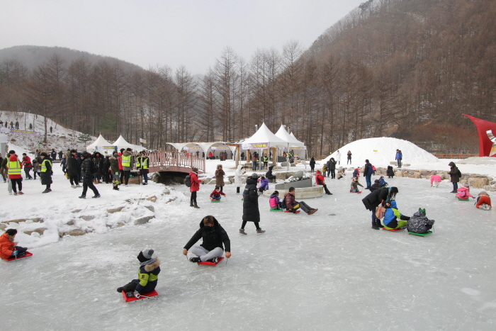 Festival de la Nieve del Monte Taebaeksan (태백산눈축제)